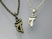 守護梵字シェイプペンダント・バン