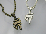 守護梵字シェイプペンダント・カーン