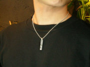 守護梵字トライバルペンダント・SLIM No.3